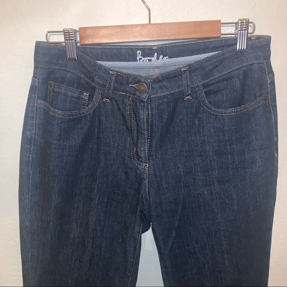 Boden Dark Wash Straight Leg Denim Jeans US size 8